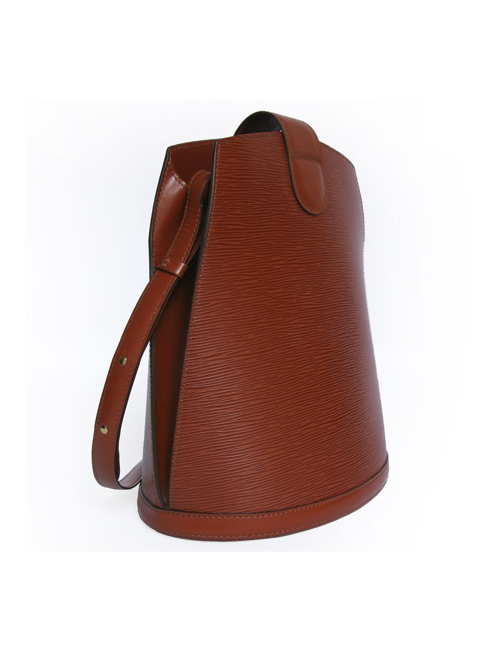 Sac LOUIS VUITTON en cuir épi brique