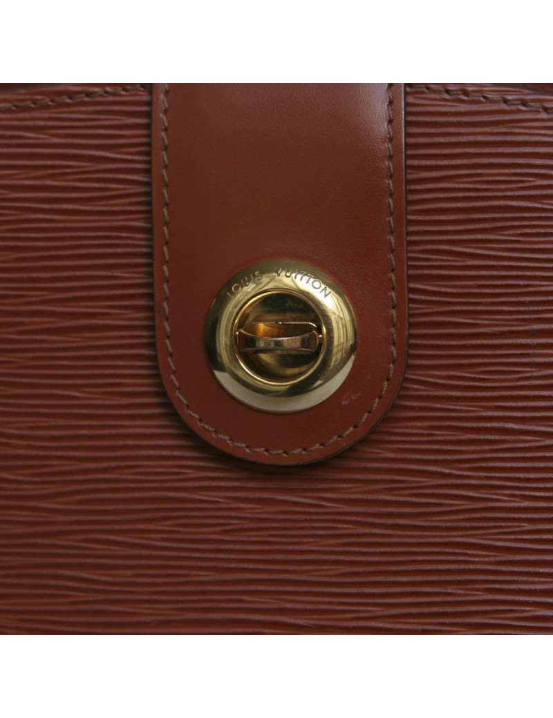 Sac LOUIS VUITTON en cuir épi brique