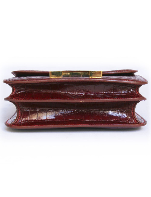 Sac Constance Rouge braise HERMES