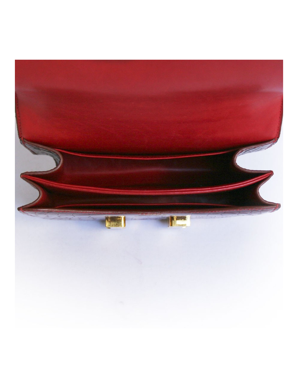 Sac Constance Rouge braise HERMES