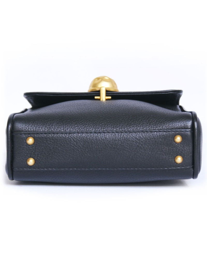 Sac bijou FENDI cuir noir