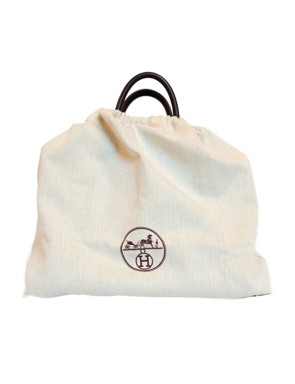 Birkin 35 HERMES togo marron bijouterie dorée