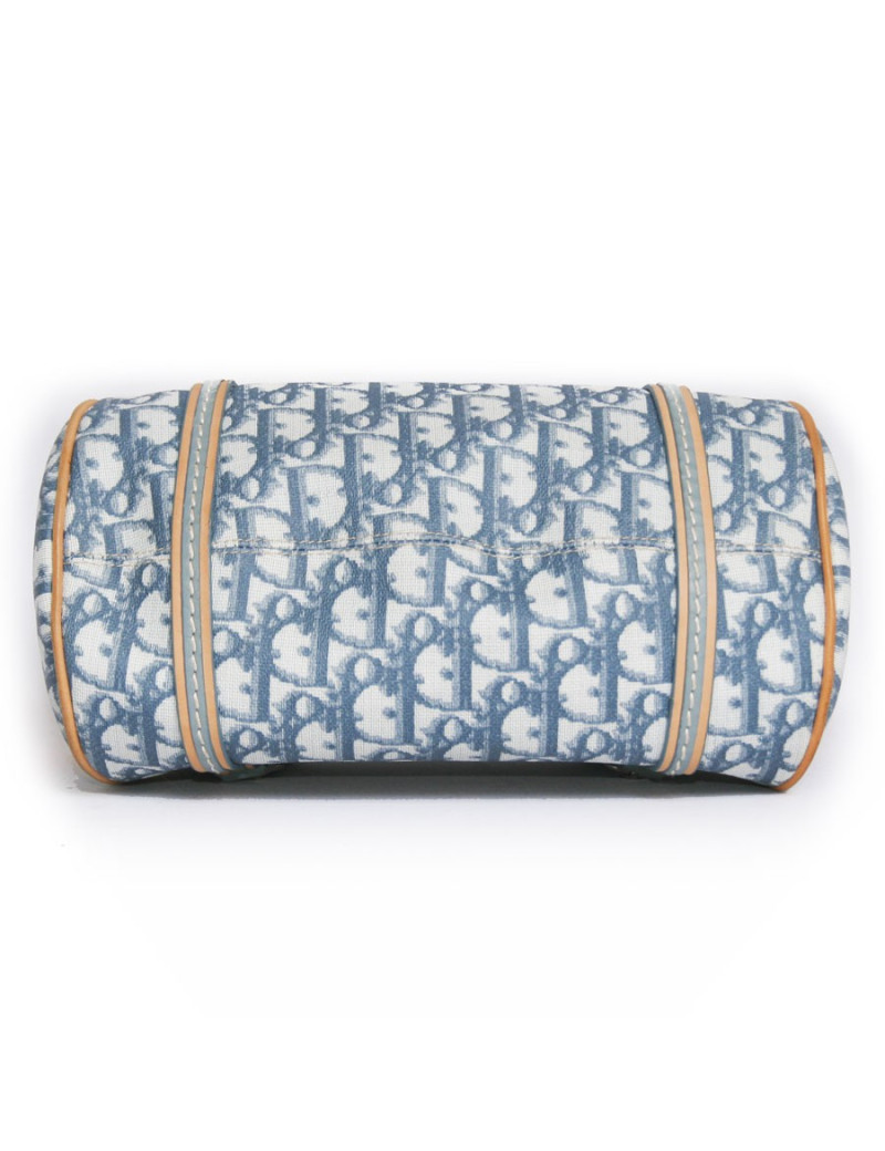 Sac CHRISTIAN DIOR monogram bleu