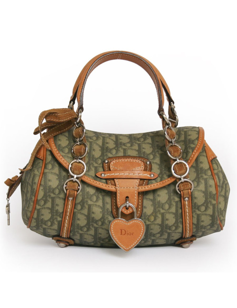 Mini sac CHRISTIAN DIOR monogram vert