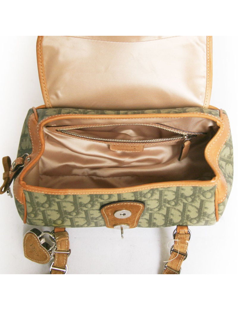 Mini sac CHRISTIAN DIOR monogram vert