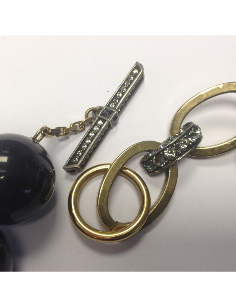 Collier LANVIN tête de tigre