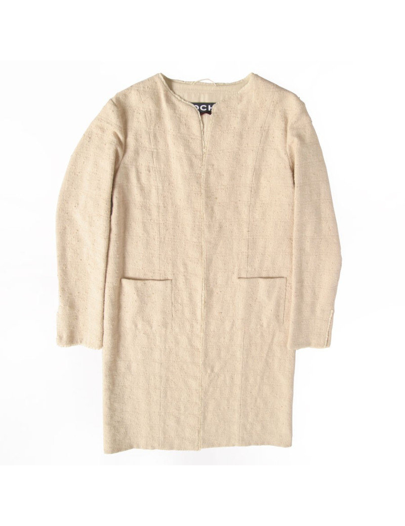 Manteau ROCHAS en coton beige