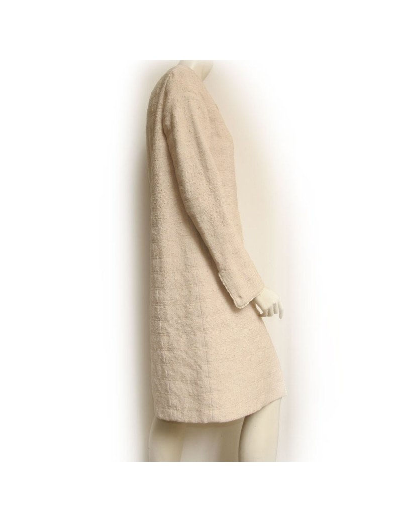 Manteau ROCHAS en coton beige