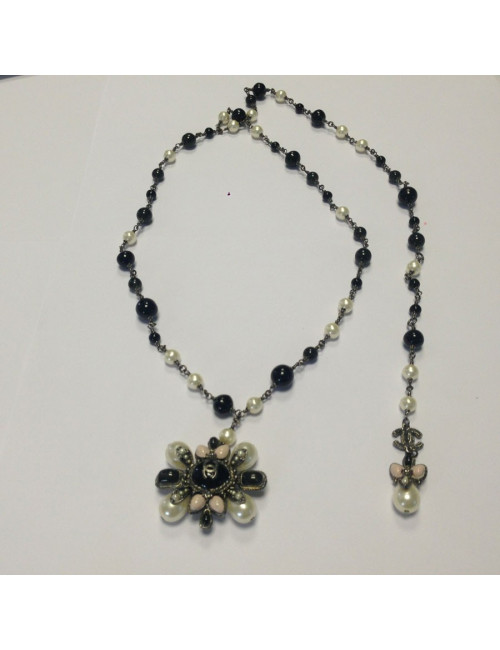 Ceinture - sautoir  CHANEL en perle