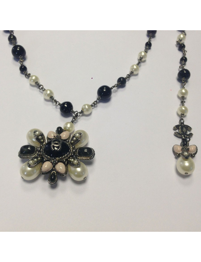 Ceinture - sautoir  CHANEL en perle