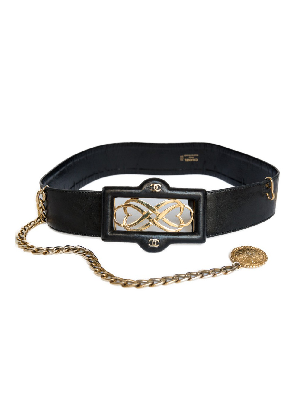 Ceinture vintage couture CHANEL T 75