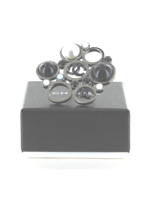 Bague CHANEL T 54 perles  