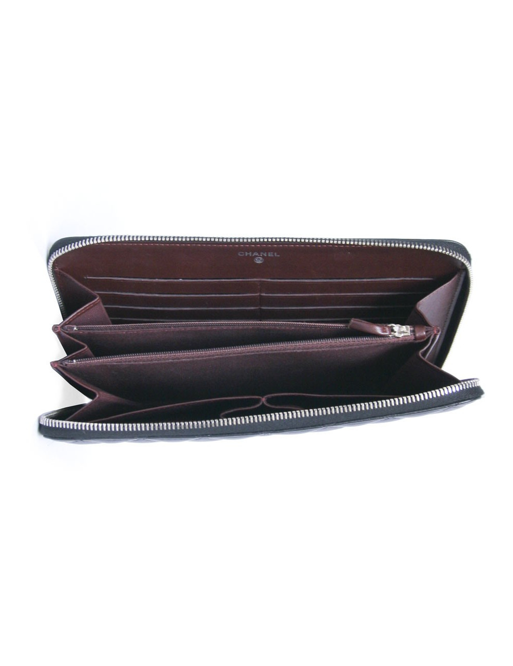 Sac pochette CHANEL matelassé noir