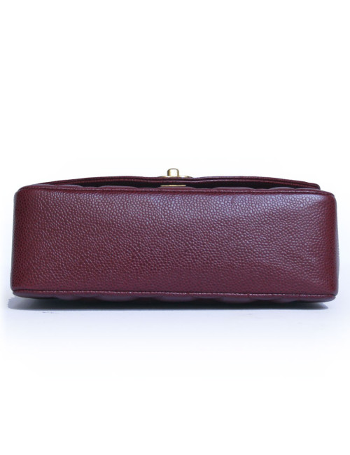 Sac timeless CHANEL bordeaux