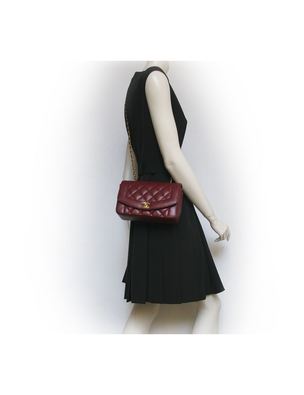 Sac  timeless CHANEL bordeaux