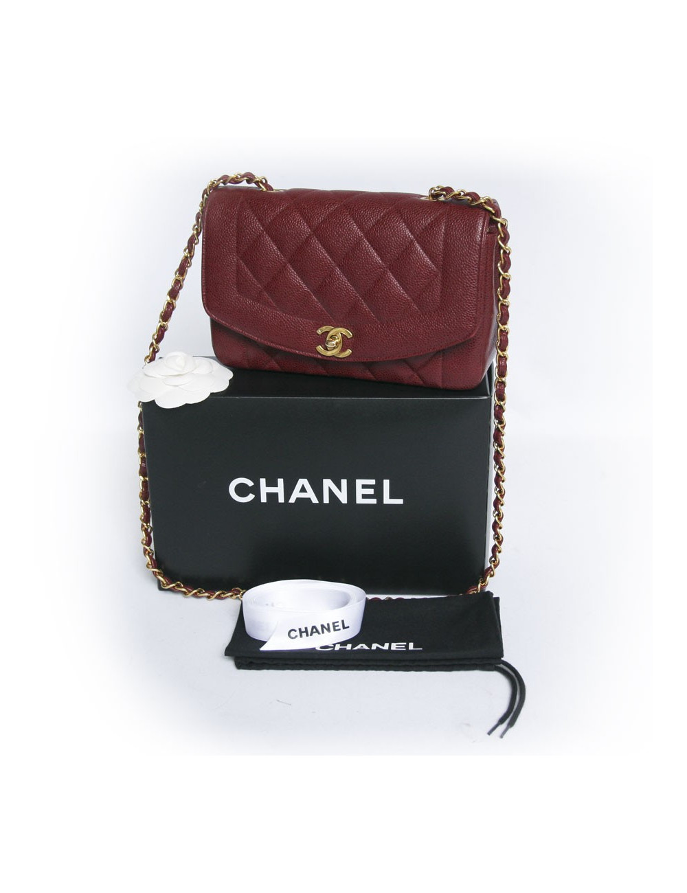 Sac  timeless CHANEL bordeaux