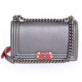 Bag Boy CHANEL limited edition grey and Red