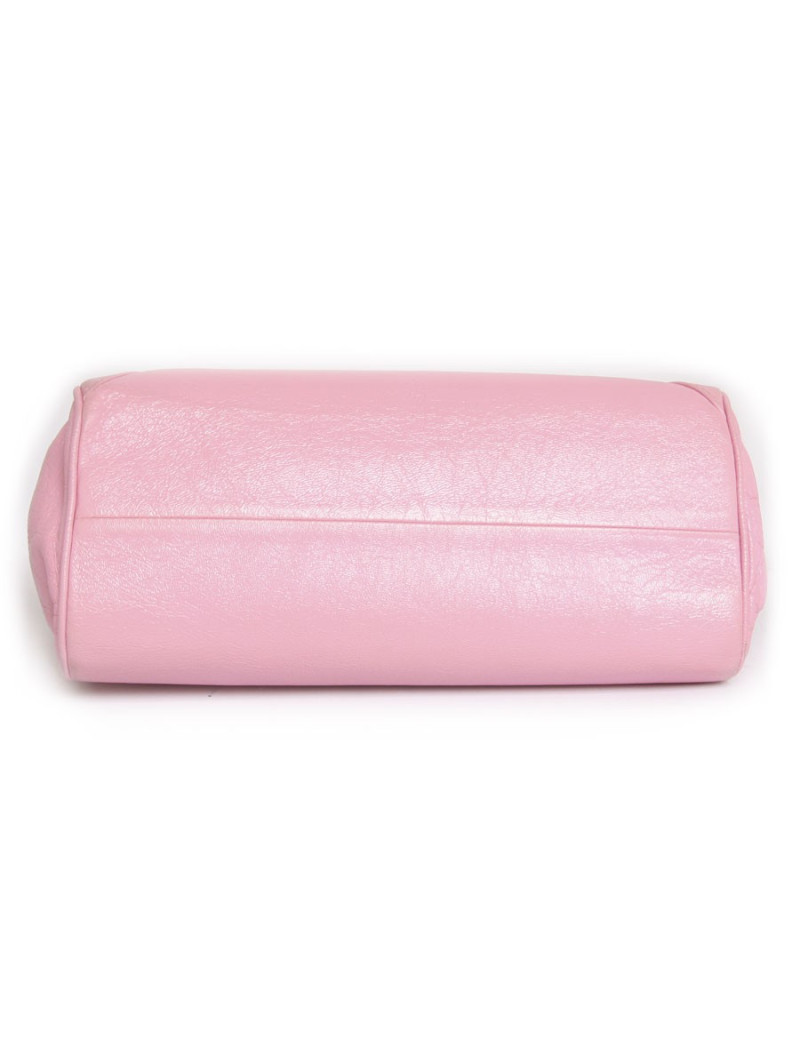 Sac CHANEL cuir vieilli rose