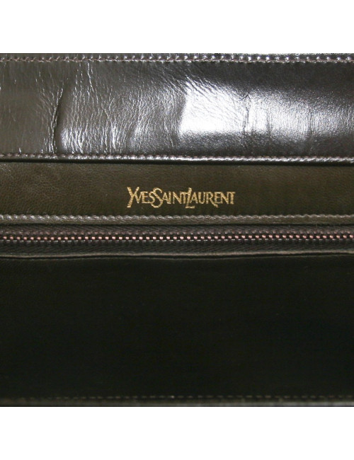 Pochette YVES SAINT LAURENT crocodile 
