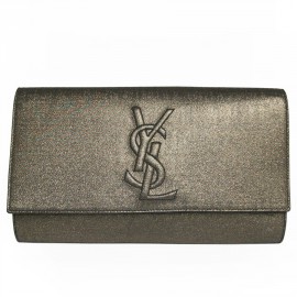 Cover of the evening YVES SAINT LAURENT "YSL" bronze lame
