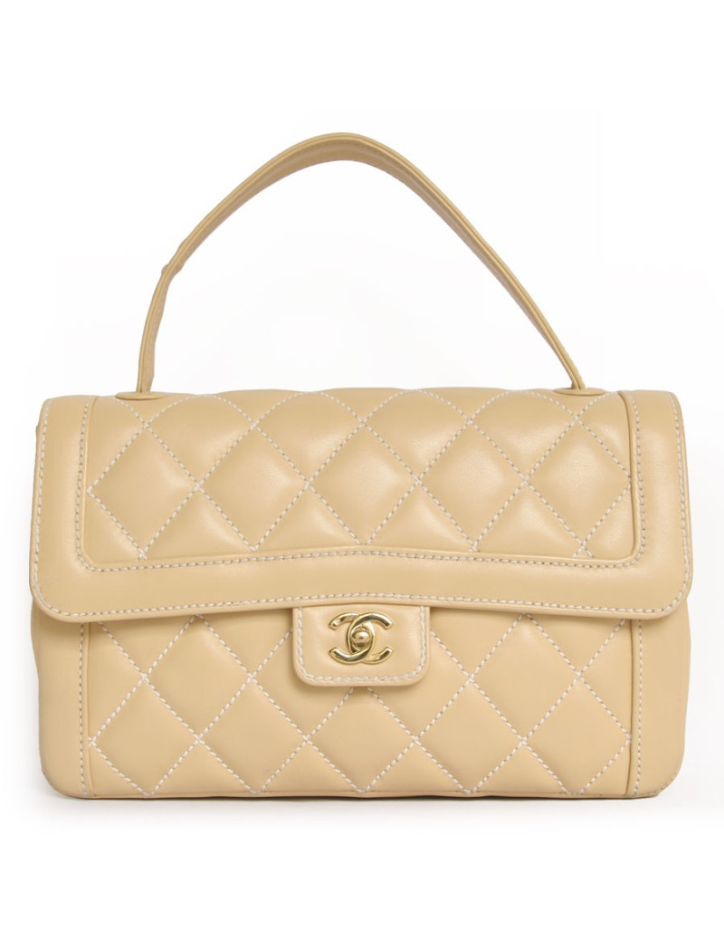 Sac CHANEL matelassé Beige