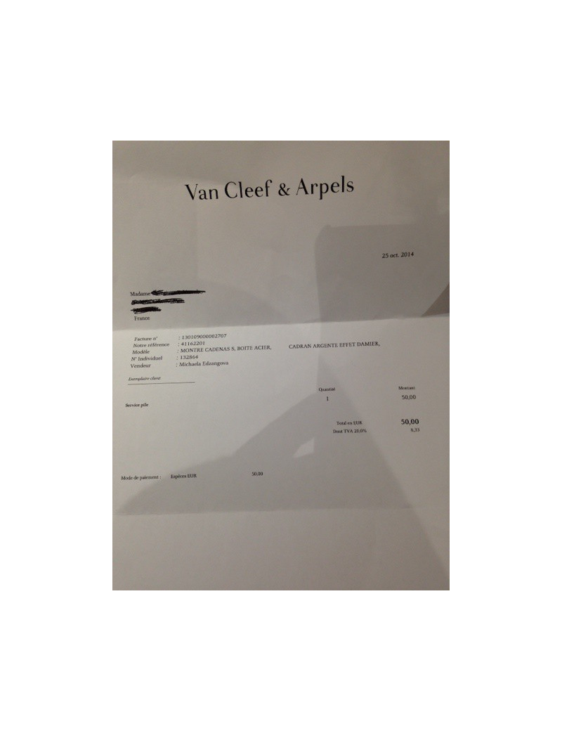 VAN CLEEF & ARPELS cadenas watch