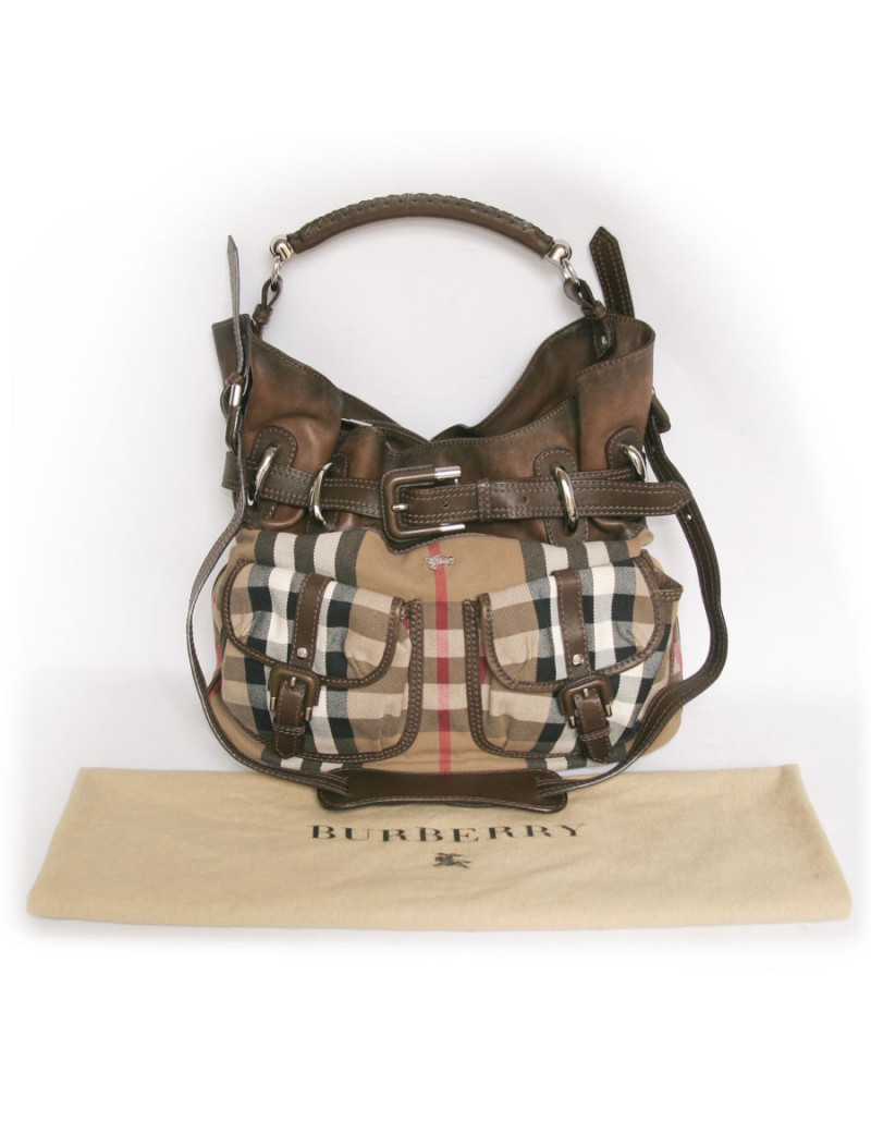 Sac BURBERRY toile 