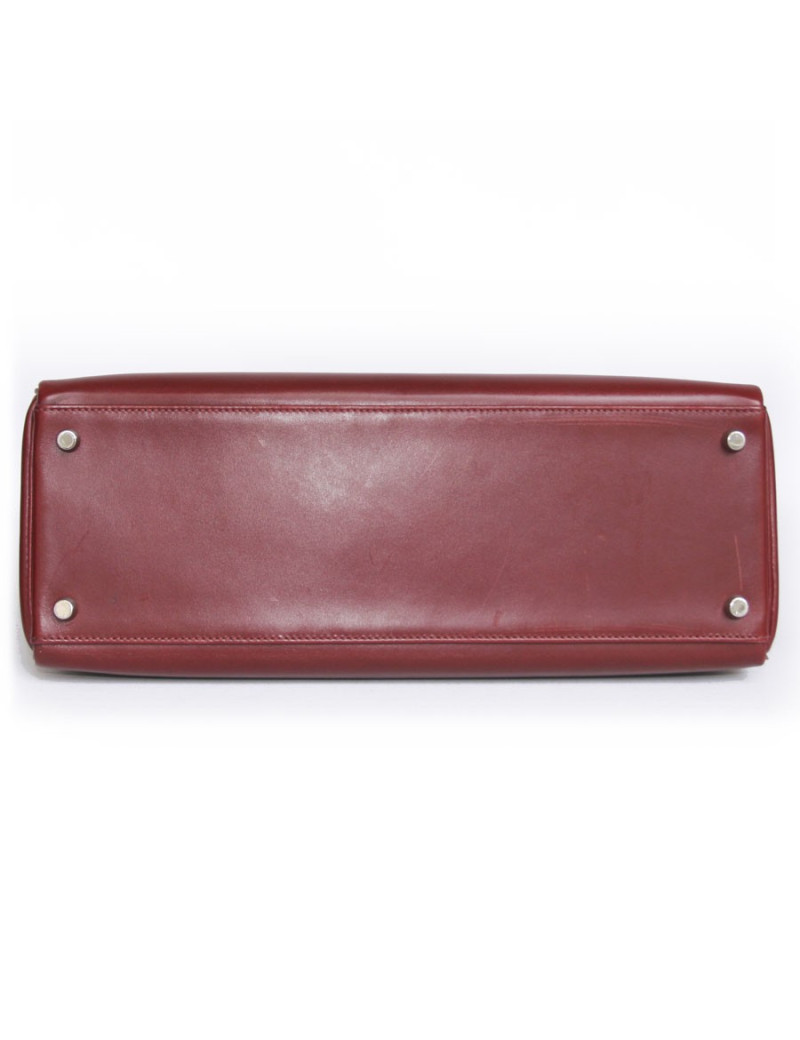  attention : Kelly II 35 HERMES en cuir box rouge H