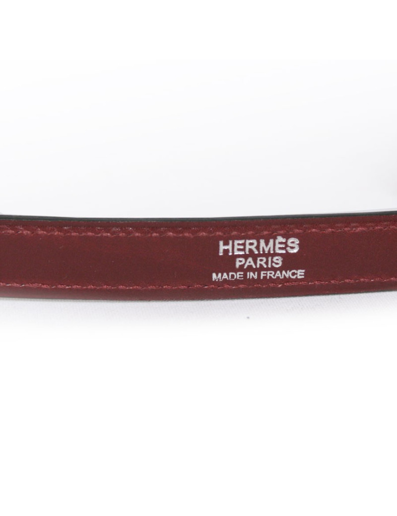 attention : Kelly II 35 HERMES en cuir box rouge H