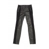 Pantalon BALANCIAGA T 34 cuir stretch noir
