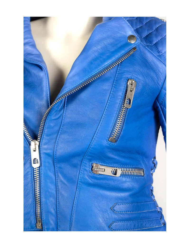 Perfecto BALENCIAGA bleu roi T34