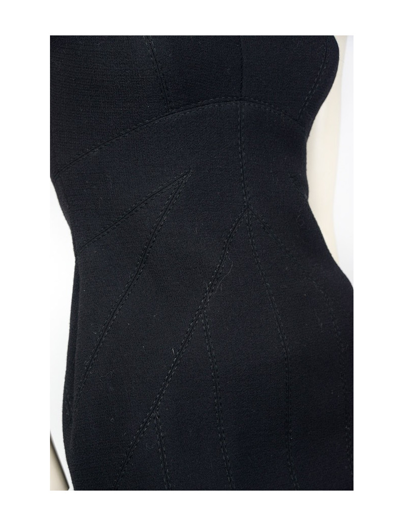 Robe ELIE SAAB noire en crèpe