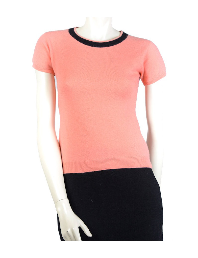 Twin set CHANEL en cachemire