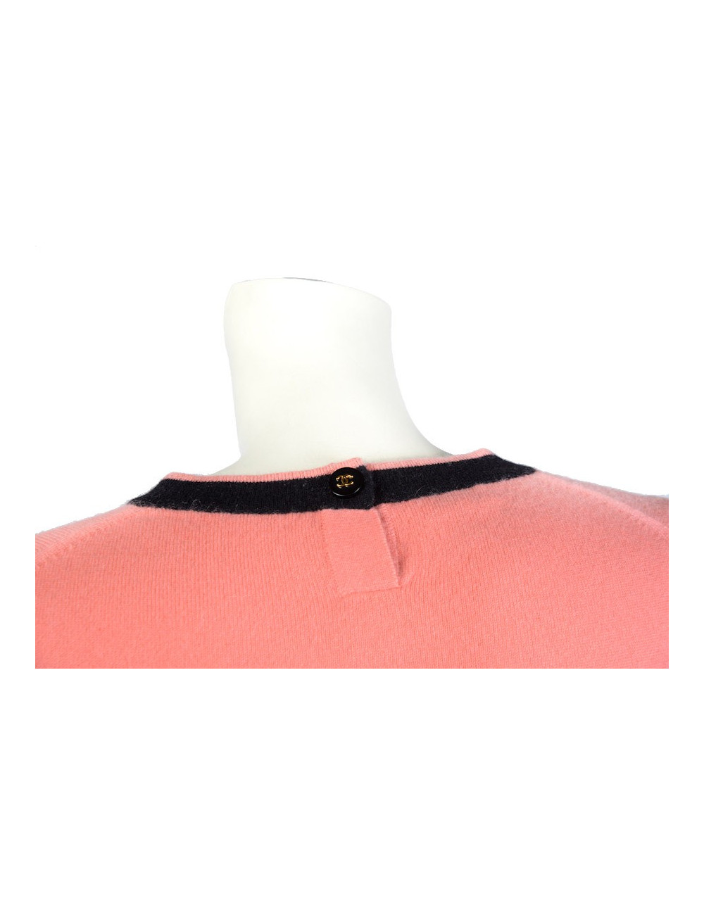 Twin set CHANEL en cachemire