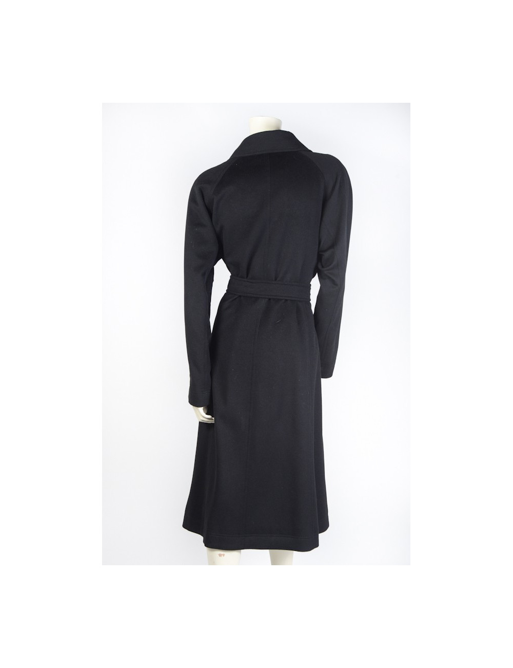 Trench YVES SAINT LAURENT  t 44 laine noire