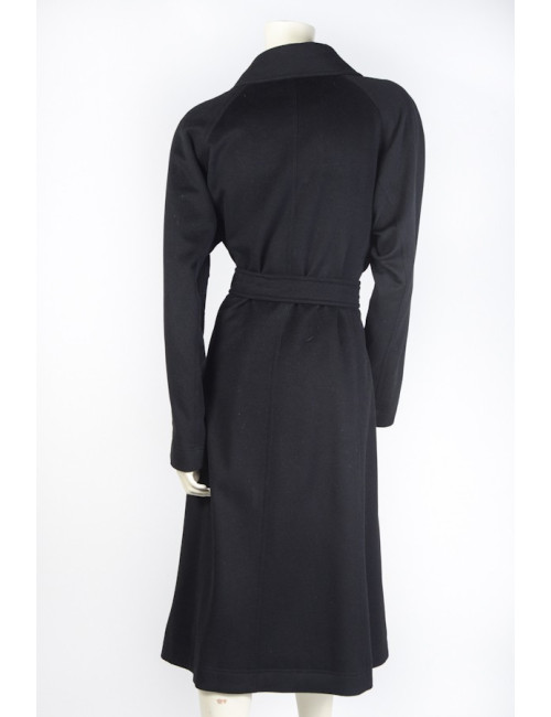 Trench YVES SAINT LAURENT  t 44 laine noire