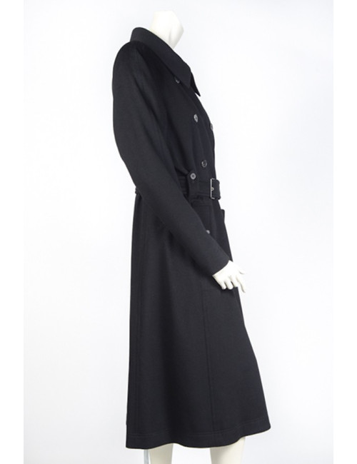 Trench YVES SAINT LAURENT  t 44 laine noire