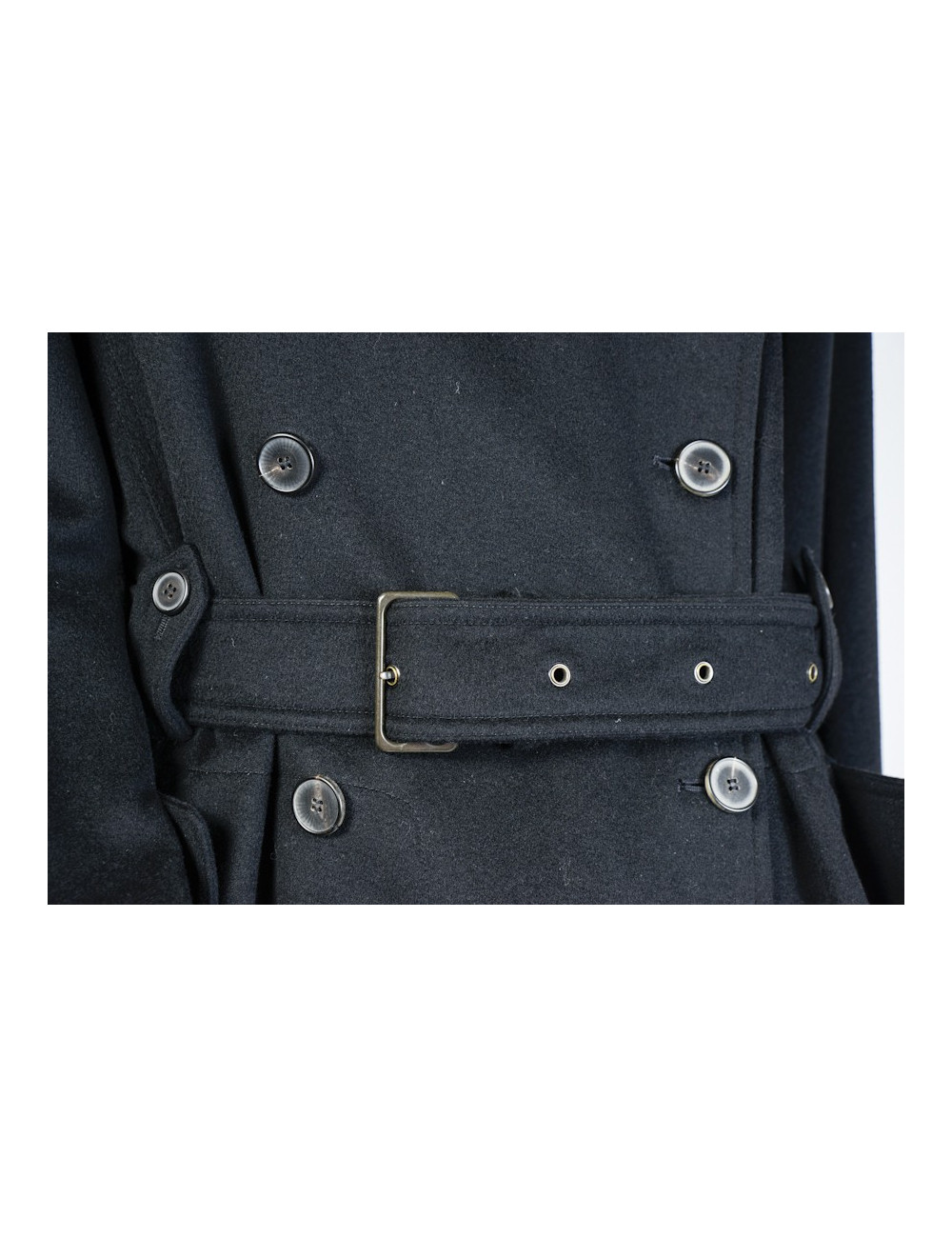Trench YVES SAINT LAURENT  t 44 laine noire