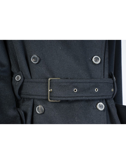 Trench YVES SAINT LAURENT  t 44 laine noire