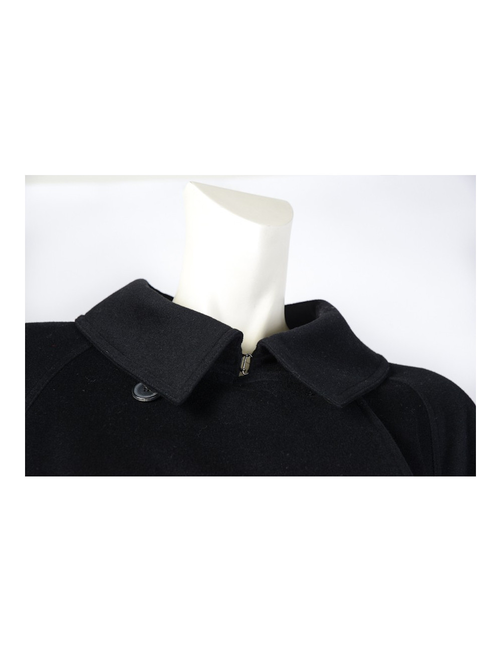 Trench YVES SAINT LAURENT  t 44 laine noire