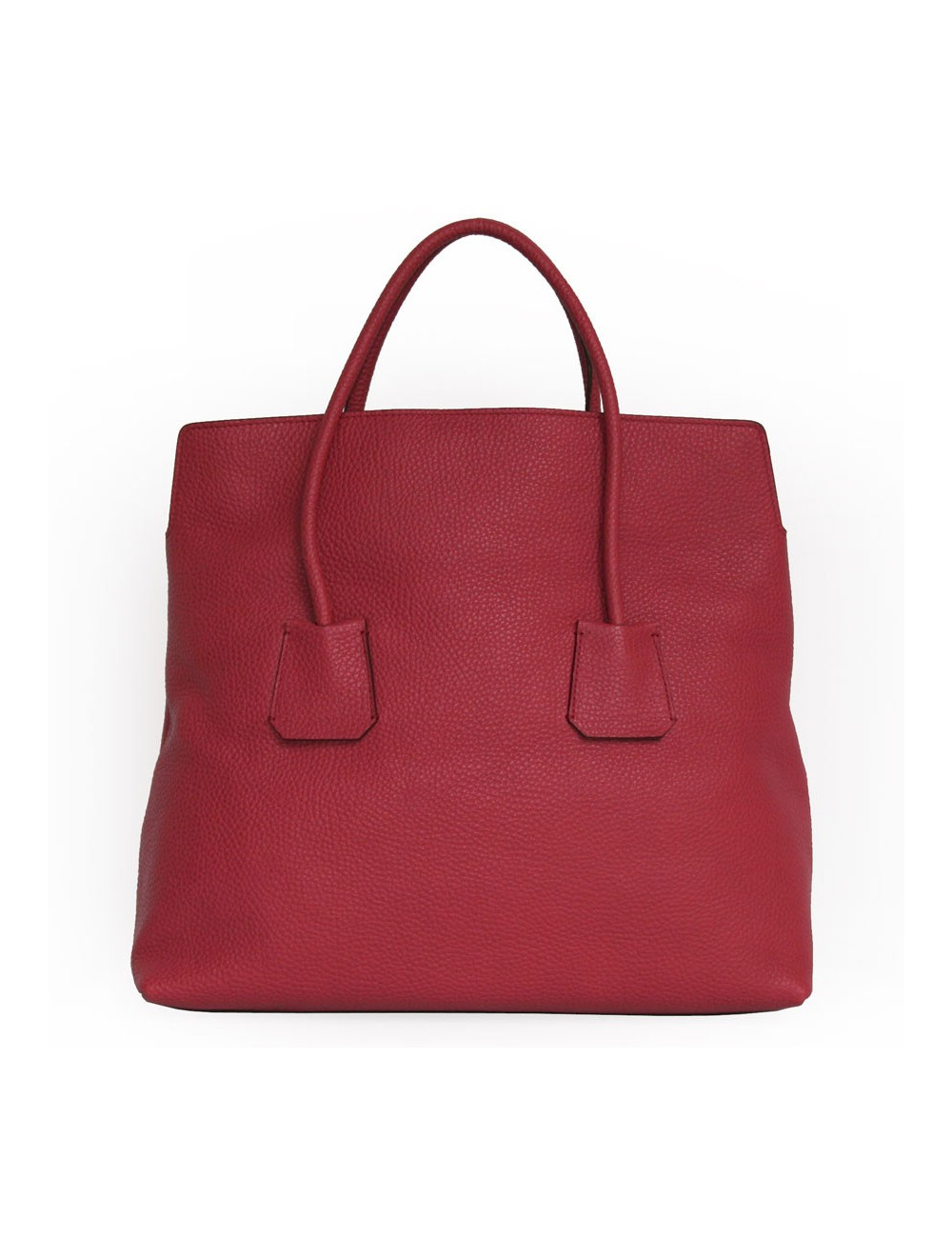 Sac BURBERRY cuir grainé framboise 