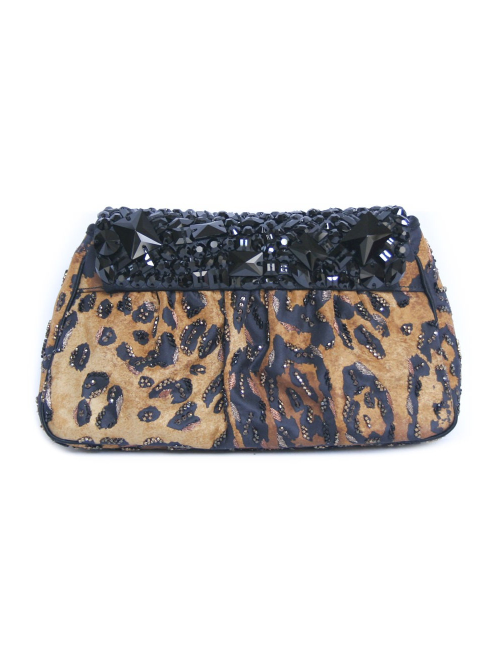 Pochette de cocktail  YVES SAINT LAURENT tissu léopard