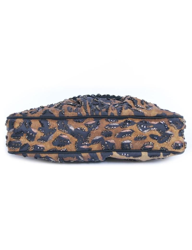 Pochette de cocktail  YVES SAINT LAURENT tissu léopard