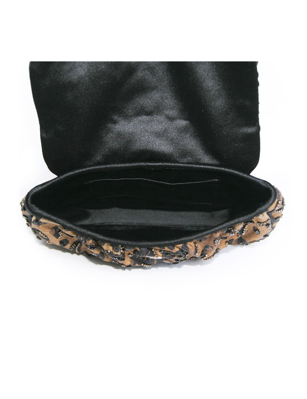 Pochette de cocktail  YVES SAINT LAURENT tissu léopard