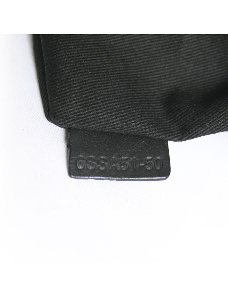 SILVERADO CHLOE black python bag