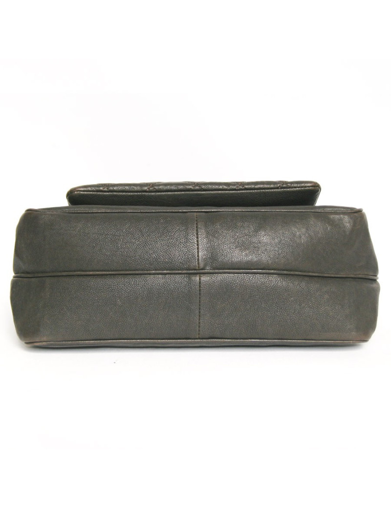 Sac CHANEL cuir marron