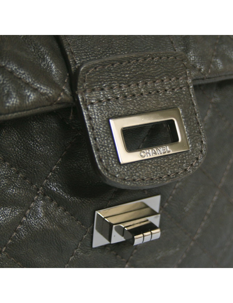 Sac CHANEL cuir marron