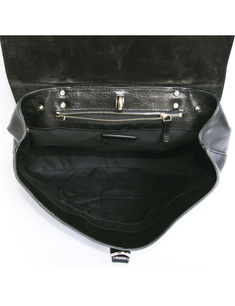 Sac Givenchy cuir noir et galuchat