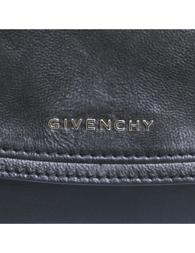 Sac Givenchy cuir noir et galuchat