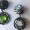 Clips pendants YVES SAINT LAURENT ruthenium